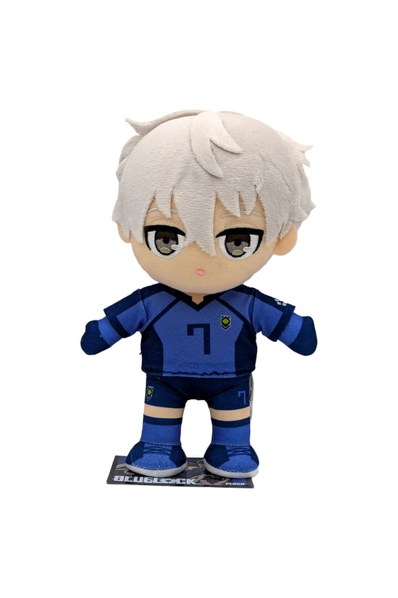 Seishiro Nagi #7 Jersey Ver - Blue Lock 8" Manga Plush (Great Eastern) 472725