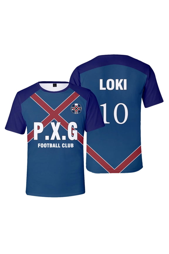 Blue Lock Paris X Gen 2025 T-Shirt Anime Jersey T-shirts Merch Fashion 3D Print Top Short Sleeved Sports Shirt Unisex Clothing