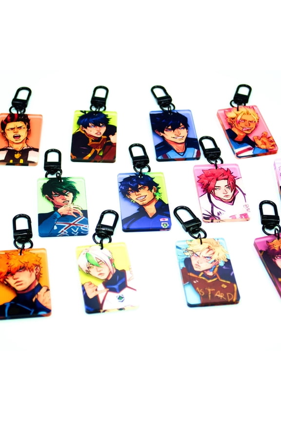Blue Lock Portrait Charms (1 keychain)