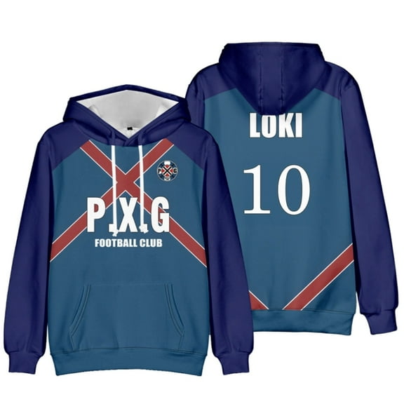 Blue Lock Sports Hoodie Unisex Team Uniform Anime Hooded Sweatshirt