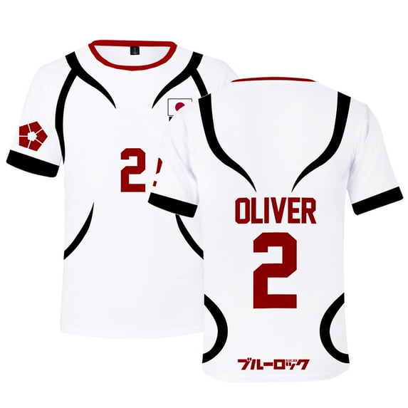 Blue Lock T-shirt Short Sleeved Sportswear Unisex Clothing Merch Anime Style Top