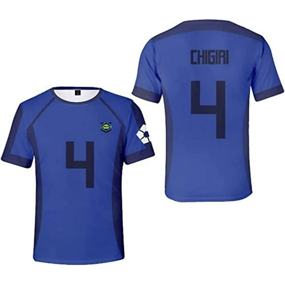 Blue Lock Tshirt Short Sleeve Anime T-shirts Men Women Streetwear Unisex Casual Stylish Cosplay Clothes