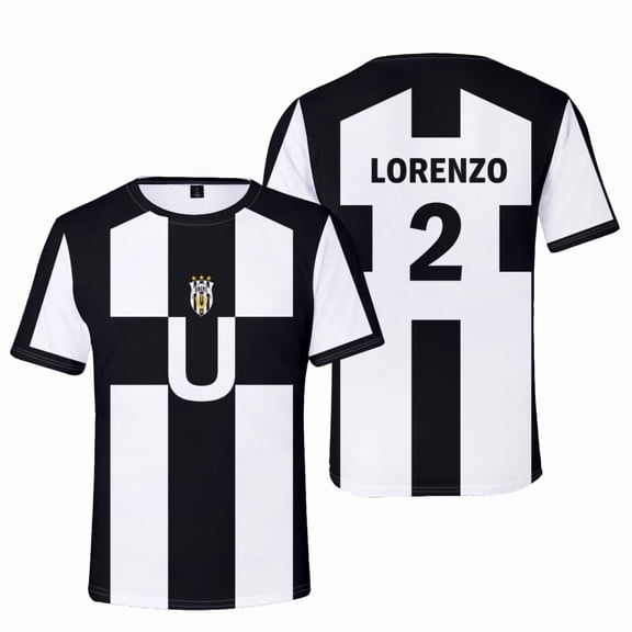 Blue Lock Ubers 2025 T-Shirt Anime Jersey T-shirts Merch Fashion 3D Print Top Short Sleeved Sports Shirt Unisex Clothing