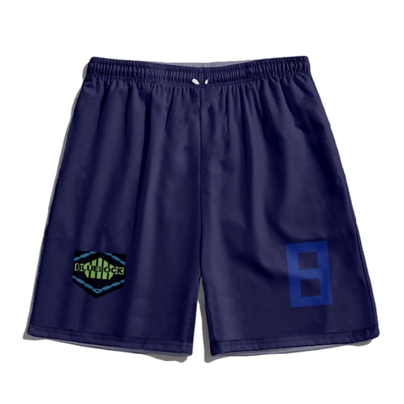 Blue Lock Yoichi Isagi 2025 Sports Shorts Anime Style Unisex Soccer Shorts