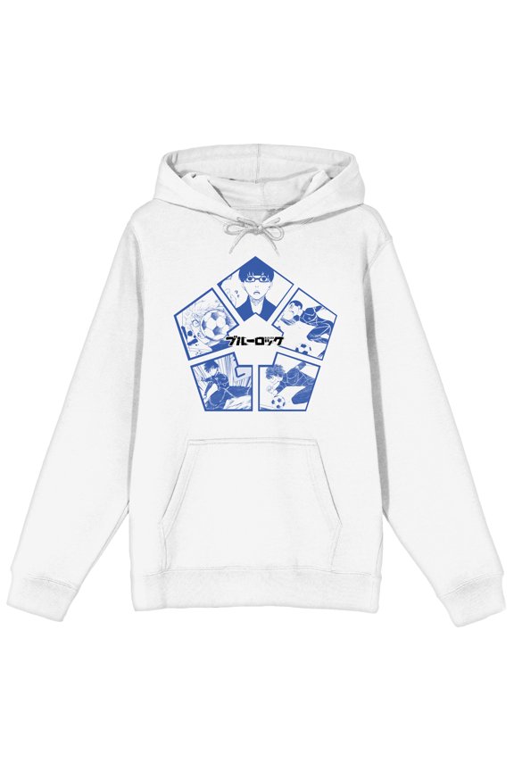 Blue Lock Yoichi Isagi Hooded Sweatshirt for Adult Fans-Large