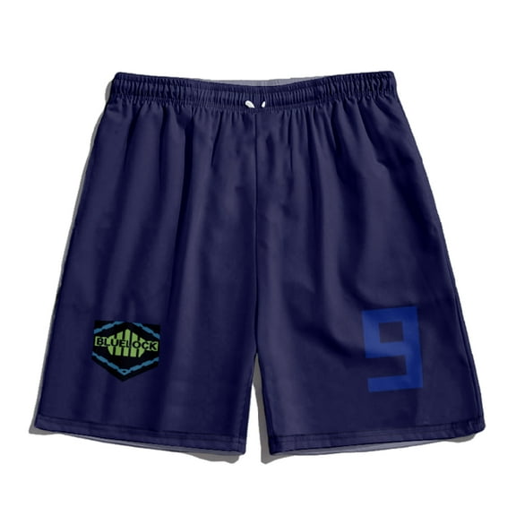 Blue Lock Yoichi Isagi Shorts Anime Sports Pants Merch Men's and Women's Sportswear