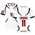 thumbnail image 1 of Blue Lock Yoichi Isagi Team Uniform Sports Suit Shorts T-shirt Anime Sports Shirt Merch Unisex Sportswear, 1 of 2