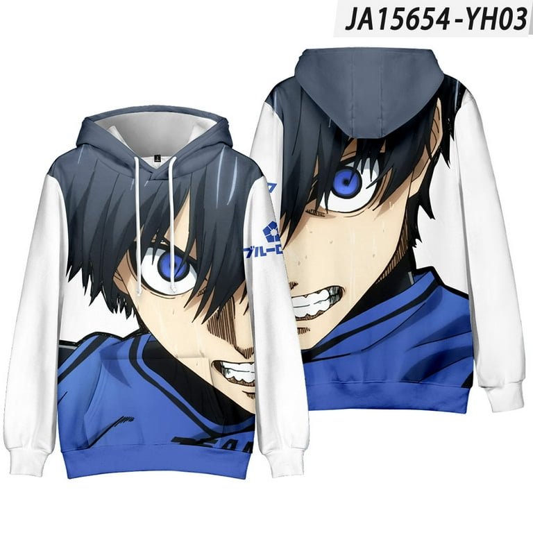Blue Lock merch hoodie sweatshirt Isagi Yoichi hoodies for