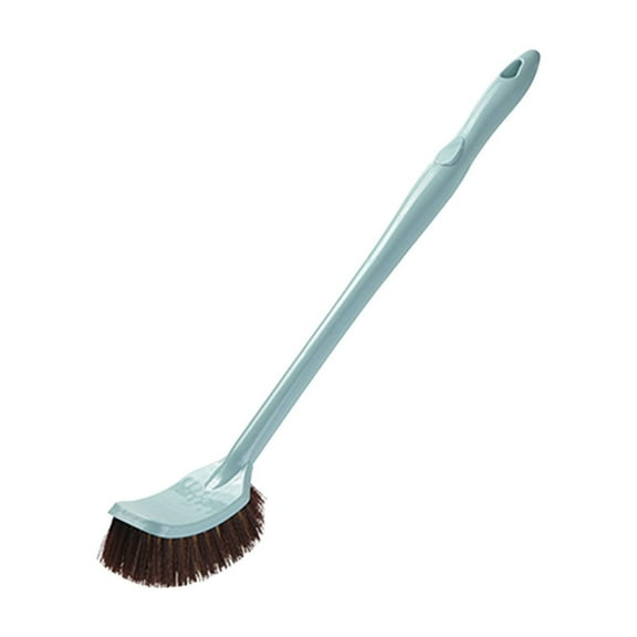 Blue Long Handle Cleaning Brush For Toilet Floor Bathroom Kitchen Multi Surface Scrub Brush With Soft Bristles 19.09 X 4.92 X 1.38 Inches