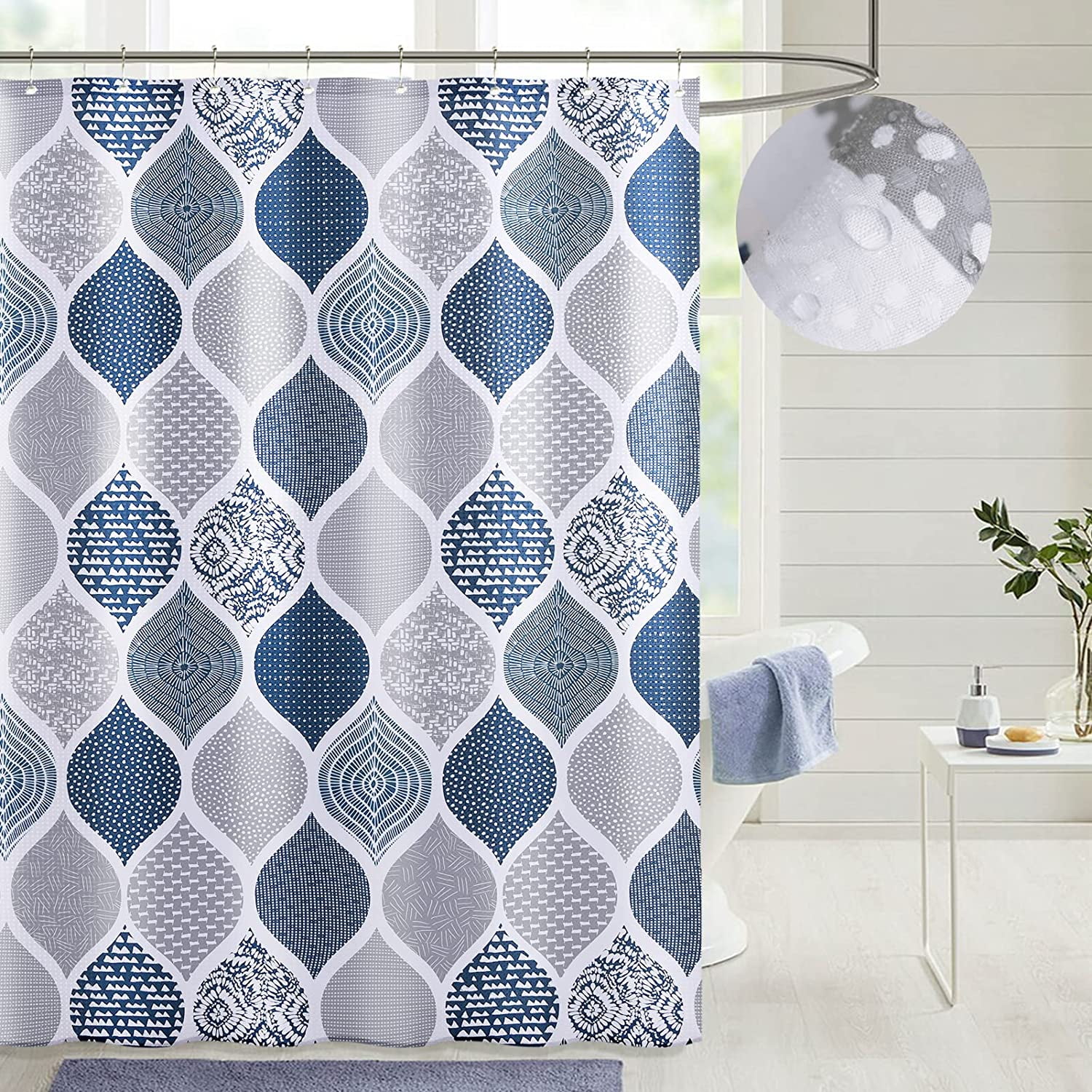 Extra Long Shower Curtain 72 X 84