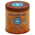 thumbnail image 1 of Blue Lotus Chai - Mandarin Flavor Masala Chai - Makes 100 Cups - 3 Ounce Masala Spiced Chai Powder with Organic Spices - Instant Indian Tea No Steeping - No Gluten, 1 of 7