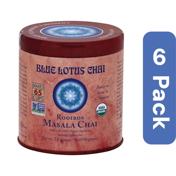 Blue Lotus Chai Masala Rooibos Organic 2 oz (Pack Of 6)
