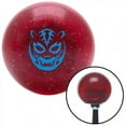 thumbnail image 1 of Blue Lucha Libre Mask Red Metal Flake Shift Knob with M16 x 1.5 Insert Shifter Auto, 1 of 1
