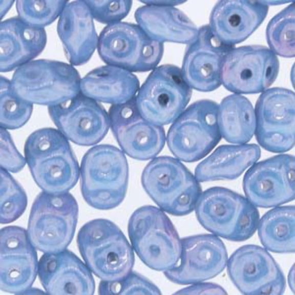 Blue Luster Superduo Beads DU0503000-14464-TB