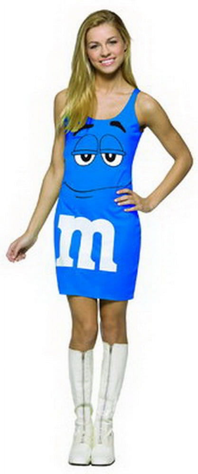 Blue M&M's Tank Dress Teen Halloween Costume, One Size, (1316 — free download