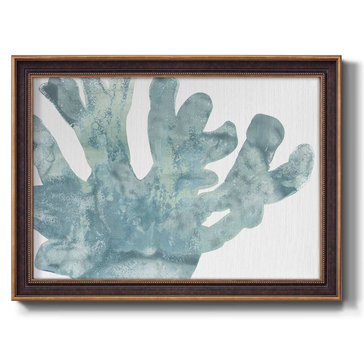 Blue Macro Coral I Premium Framed Canvas- Ready to Hang
