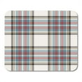 thumbnail image 1 of Blue Madras Plaid Red Aqua Black Check Clan Classic Mousepad Mouse Pad Mouse Mat 9x10 inch, 1 of 3
