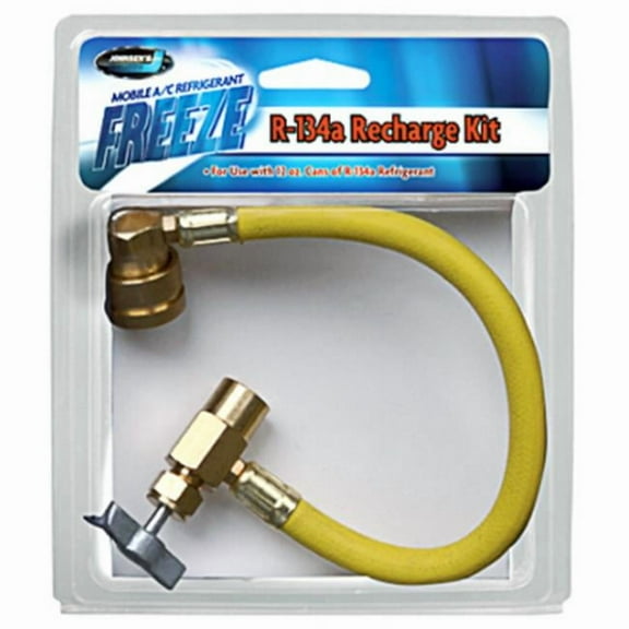 Blue Magic 253738 Brass Recharge Hose for Self Sealing Valve