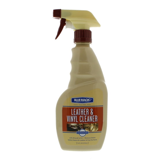 Blue Magic Leather/Vinyl Cleaner,16 Oz,Spray Bottle 800-06