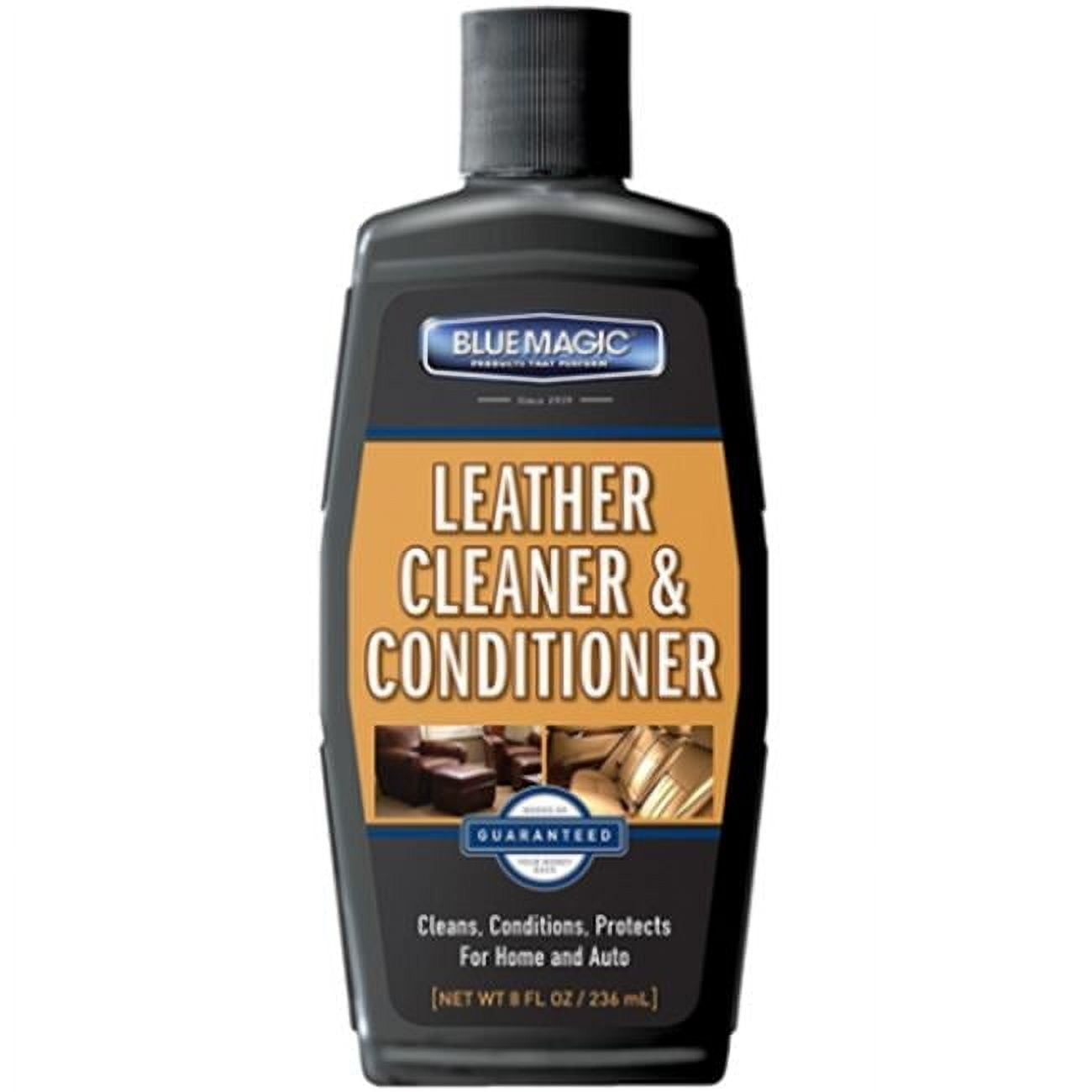 Blue Magic 855-06 Leather Cleaner and Conditioner, 8-oz. - Quantity 1