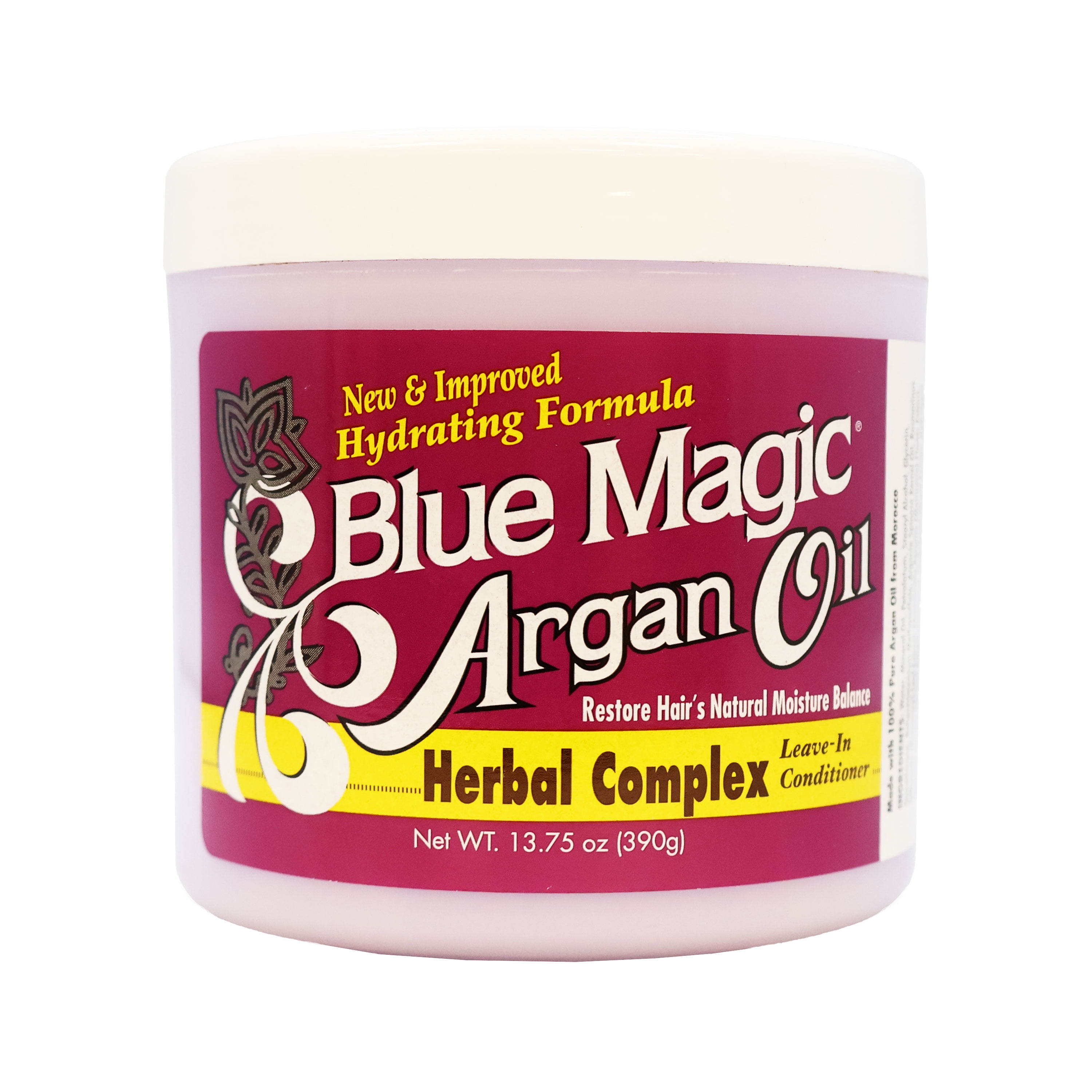 Blue Magic Argan Oil Herbal Complex Leave In Conditioner, 13.75 Oz., Pack of 1