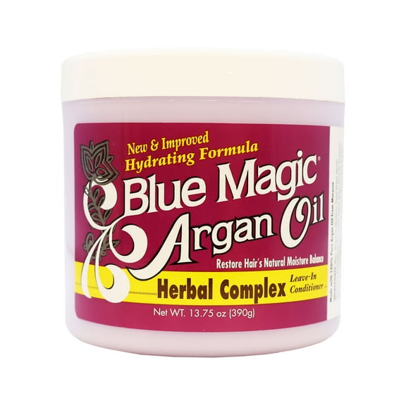 Blue Magic Argan Oil Herbal Complex Leave In Conditioner, 13.75 Oz., Pack of 1