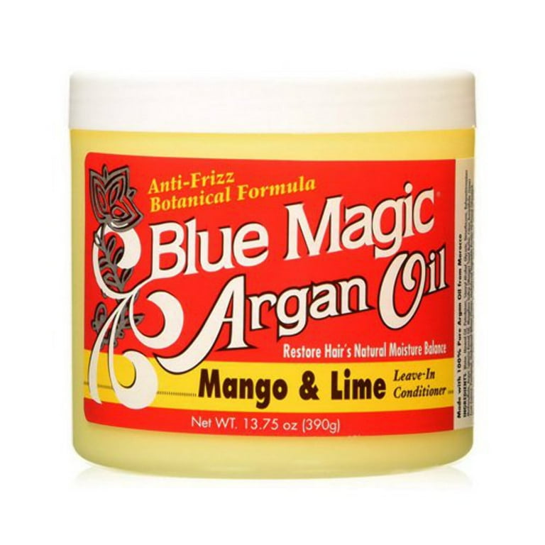 BLUE MAGIC Argan Oil Mango & Lime Leave-In Conditioner (13.75oz) BLUE MAGIC Argan Oil Mango & Lime Leave-In Conditioner (13.75oz)