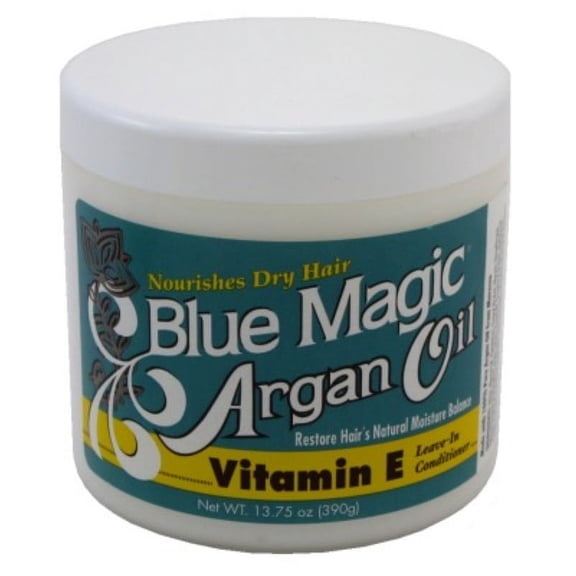 Blue Magic Argan Oil&Vitamin-E Leave-In Conditioner 13.75oz (Pack of 3)