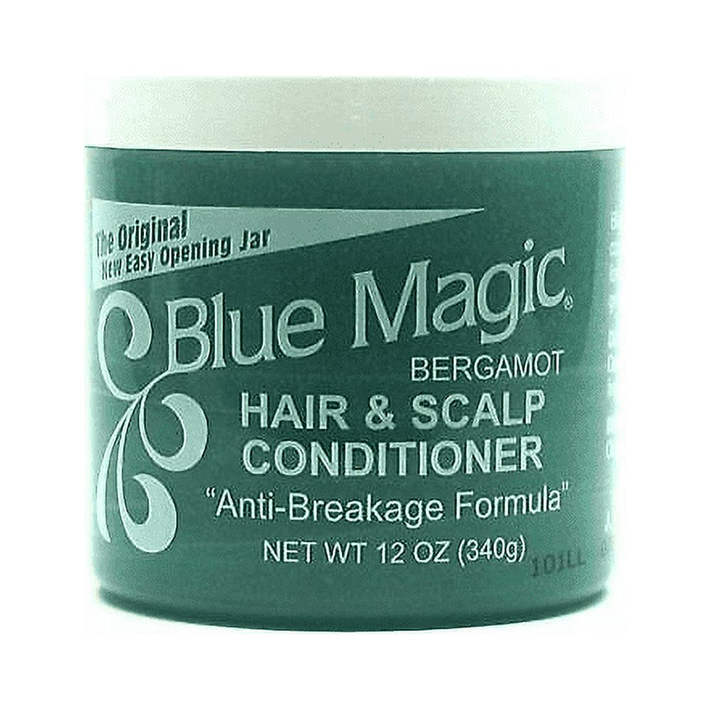 Blue Magic Bergamot Hair Scalp Conditioner Anti Breakage Formula 12 Blue Magic Bergamot Hair Scalp Conditioner Anti Breakage Formula 12