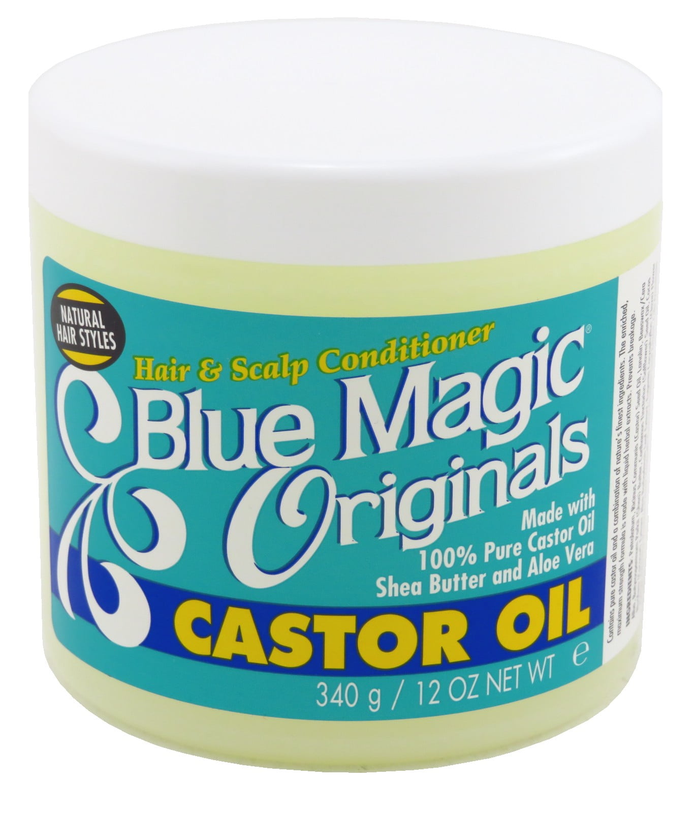 Blue Magic Castor Oil Hair & Scalp Conditioner 12oz (Pack of 3)