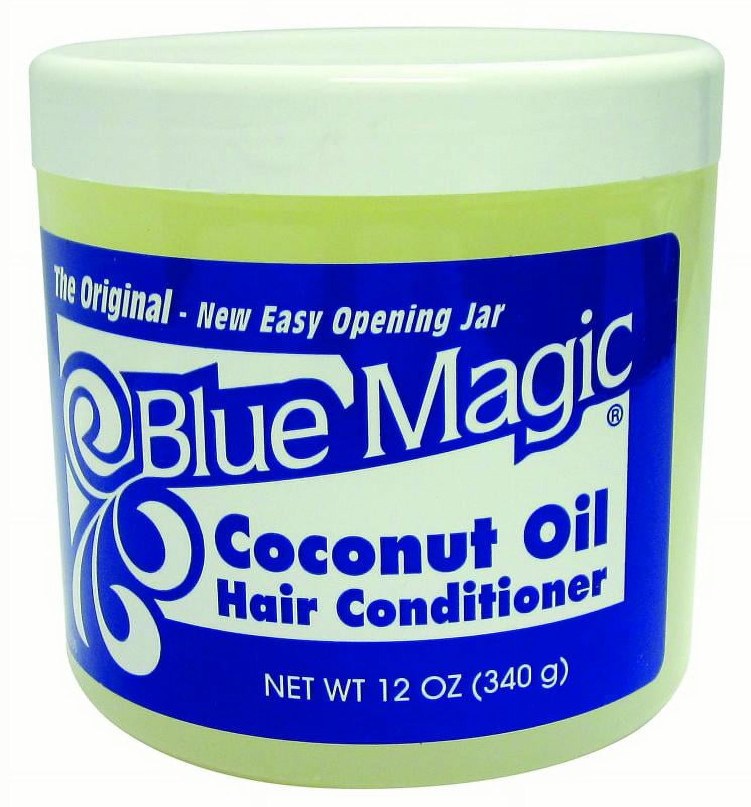 Blue Magic Coconut Oil Conditioner, 12 oz., Dry Hair Type, Repair Split