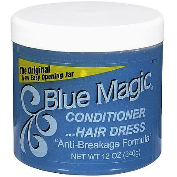Blue Magic Conditioner Hair Dress Original 12 oz (Pack of 2)