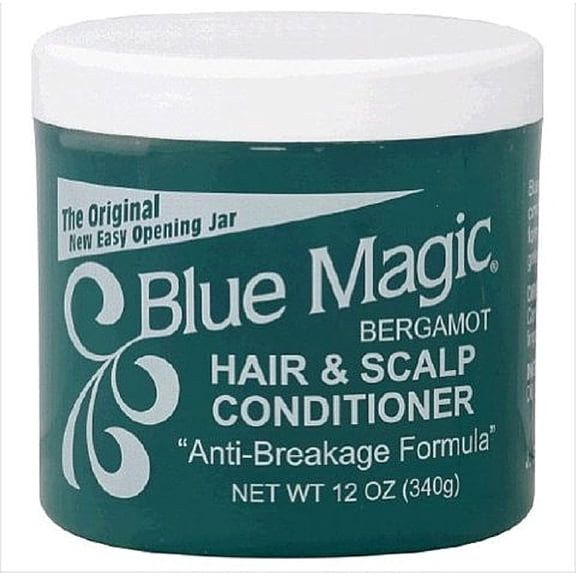 Blue Magic Hair & Scalp Conditioner, Bergamot 12 oz (Pack of 6)