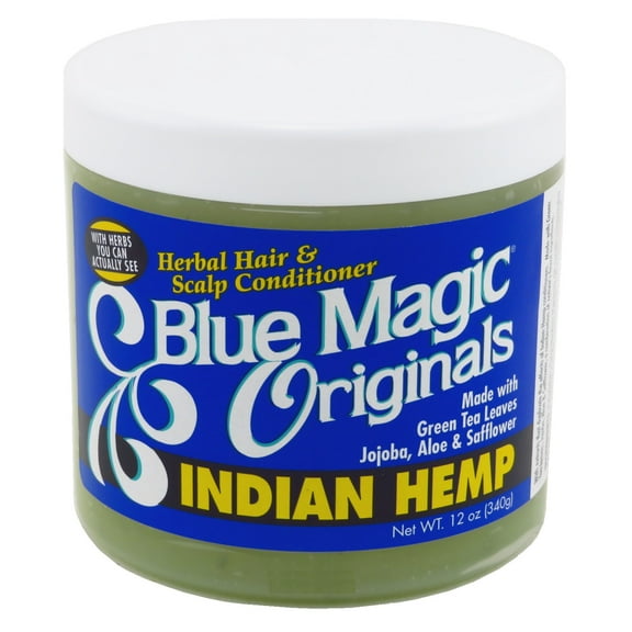 Blue Magic Organics Indian Hemp 12 Ounce Jar (354ml) (3 Pack)