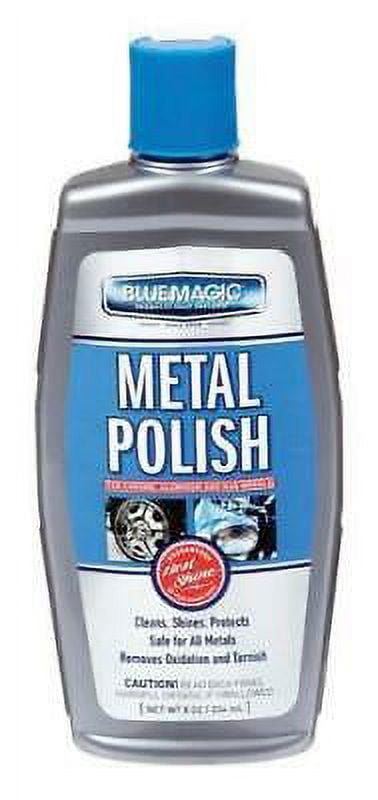 Blue Magic Metal Polish Liquid Automobile Polish/Wax 8 For Stainless Steel  And Fiberglass, 3PK 