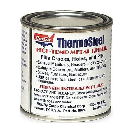 Blue Magic Metal Repair, High Temp, Dark Gray, 24 Oz Dark Gray 8024