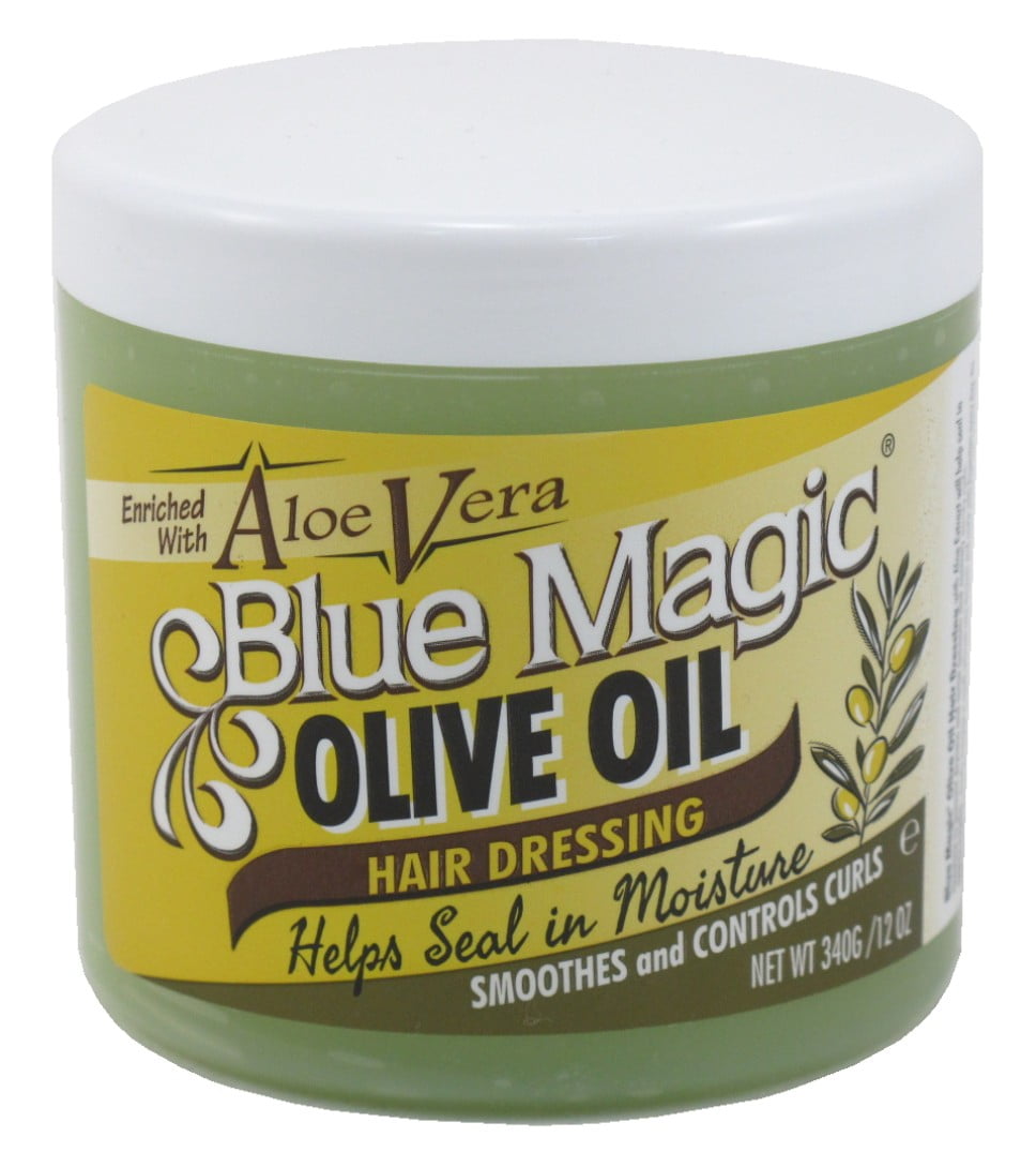 BLUE MAGIC Olive Oil Hair Dressing (12oz) BLUE MAGIC Olive Oil Hair Dressing (12oz)