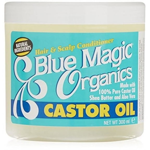 Blue Magic Organics Castor Oil, 12 oz