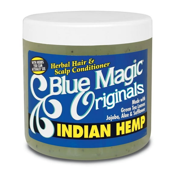 Blue Magic Organics Indian Hemp Hair Scalp Conditioner, 12 Oz., Pack of 6