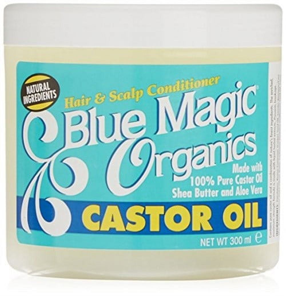 Blue Magic Originals Castor Oil Hair Scalp Conditioner, 12 Oz., Pack of 3