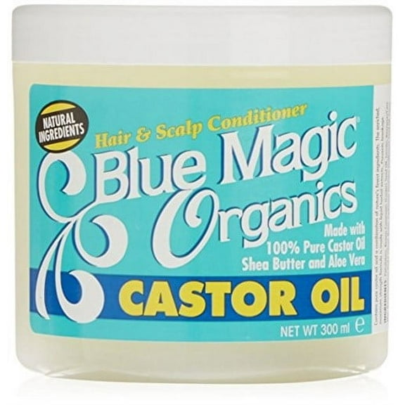Blue Magic Originals Castor Oil Hair and Scalp Conditioner, 12 Oz., Pack of 3