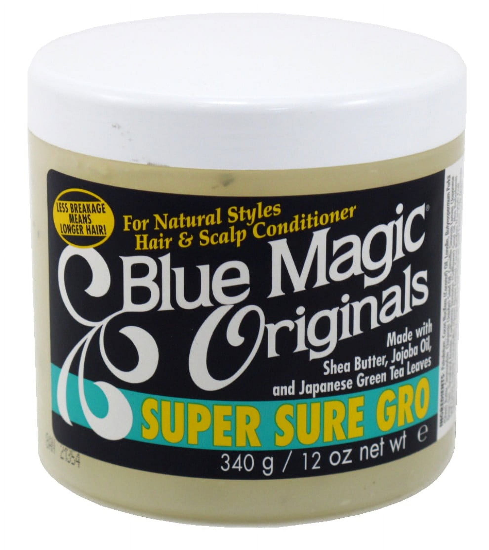Blue Magic Super Sure Gro Hair & Scalp Conditioner 12oz (Pack of 3