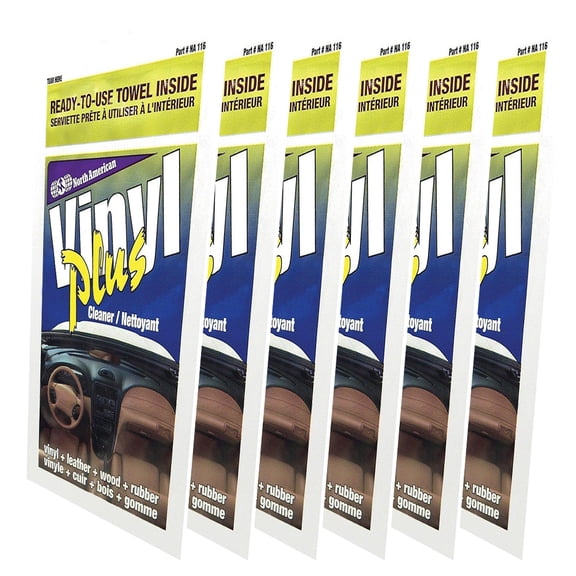 Blue Magic Vinyl Plus Ready to Use Cleaner Towelette Pack of 12 NA116-6