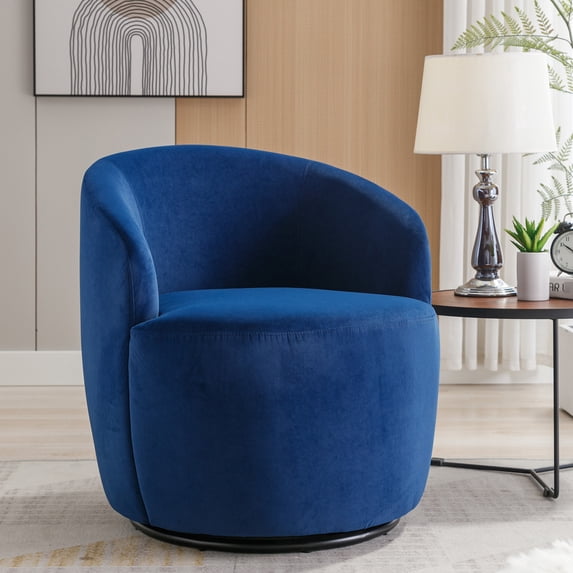 Blue Main Color & Swivel Function - Balcony Relaxing Spot, Pleasant View