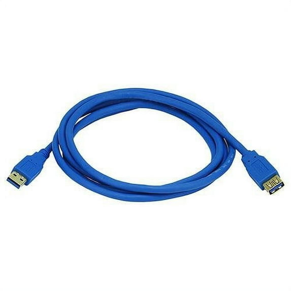 Blue Male to Female Computer USB A Type Extension Cable 1M [Electronics]