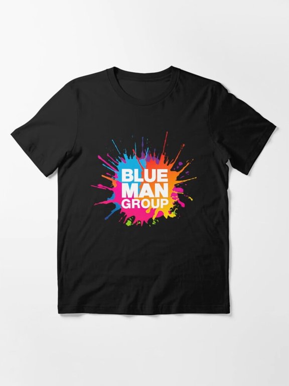 Blue Man Group Colorful Logo Performance Unisex T-Shirt, S-5XL