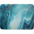 thumbnail image 1 of Blue Marble Dish Drying Mat for Kitchen Counter - 18x24 XL Microfiber Dish Mat Absorbent Drying Pad Dish Drainer Mats for Countertop Heat-resistant and ECO Friendly, 1 of 6