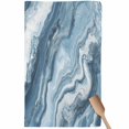 thumbnail image 1 of Blue Marble Kitchen Towel Dish Cloths Set of 1, Microfiber Soft Kitchen Hand Towels, Abstract Ink Painting Art Modern Absorbent Quick Drying Dishcloths 18 x 28 Inches, 1 of 8
