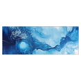 thumbnail image 1 of Blue Marble Pattern Kitchen Rug Mat,Kitchen Runner Rugs Non Skid Washable,Decorative Kitchen Floor Mats for Kitchen,Sink,Laundry,17"X47", 1 of 5