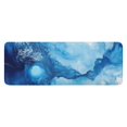 thumbnail image 1 of Blue Marble Pattern Kitchen Rug Mat,Kitchen Runner Rugs Non Skid Washable,Decorative Kitchen Floor Mats for Kitchen,Sink,Laundry,17"x47.2", 1 of 7
